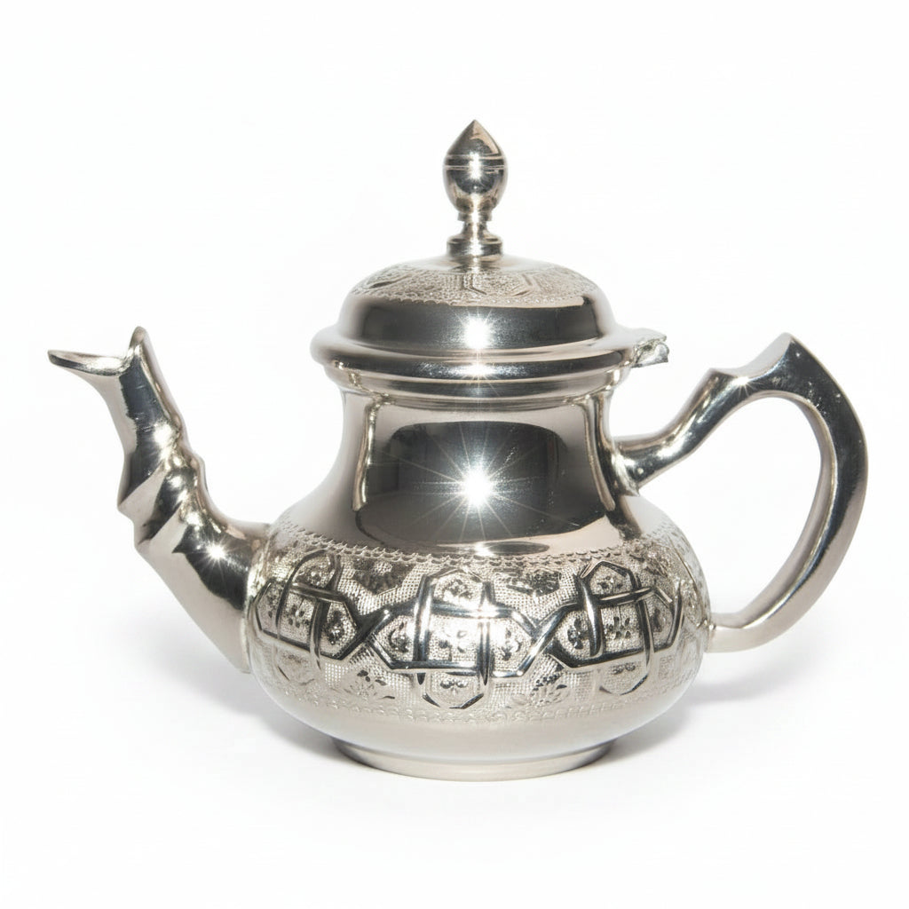 Imperial Fez Teapot-Théière Marocaine Artisanale