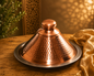 Tajine en Cuivre Martelé Fait Main – Décoration et Artisanat Marocain